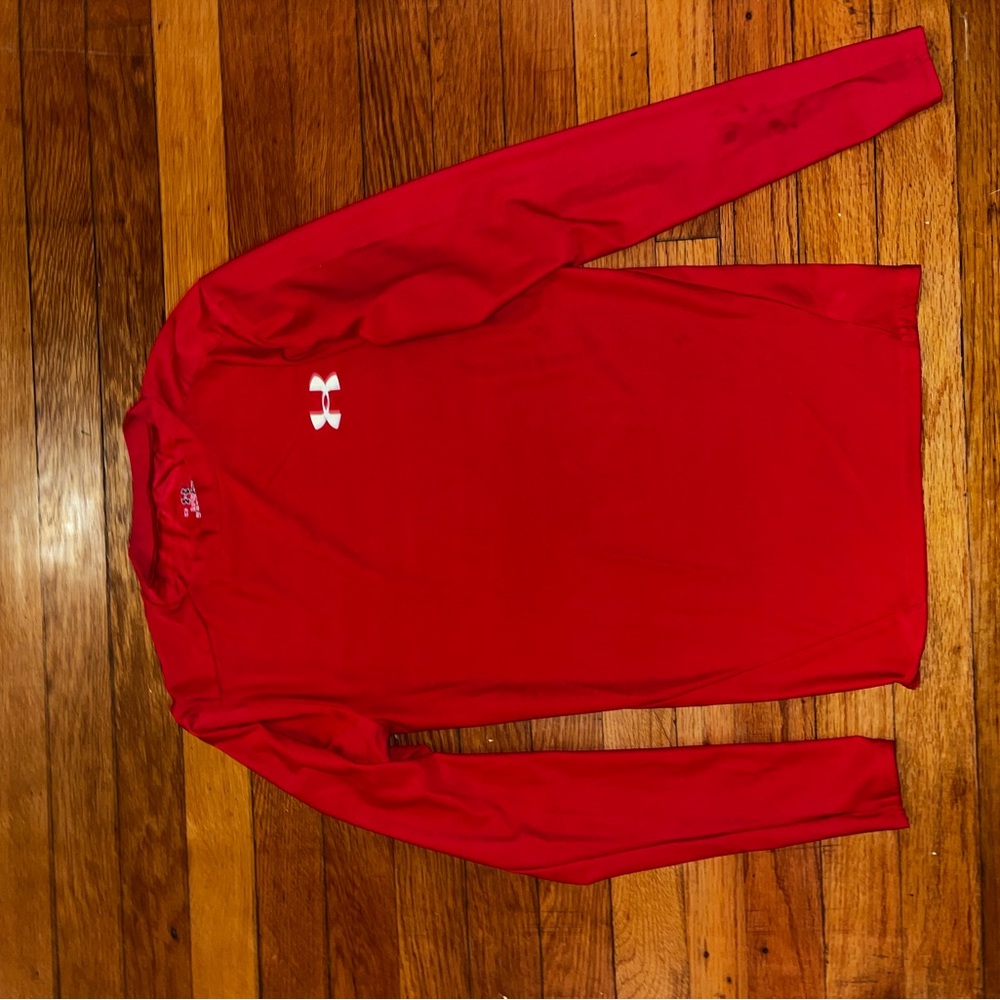 red under armour shirt